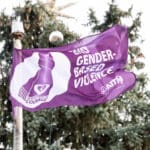 End Gender Based Violence Flag Raising 2023