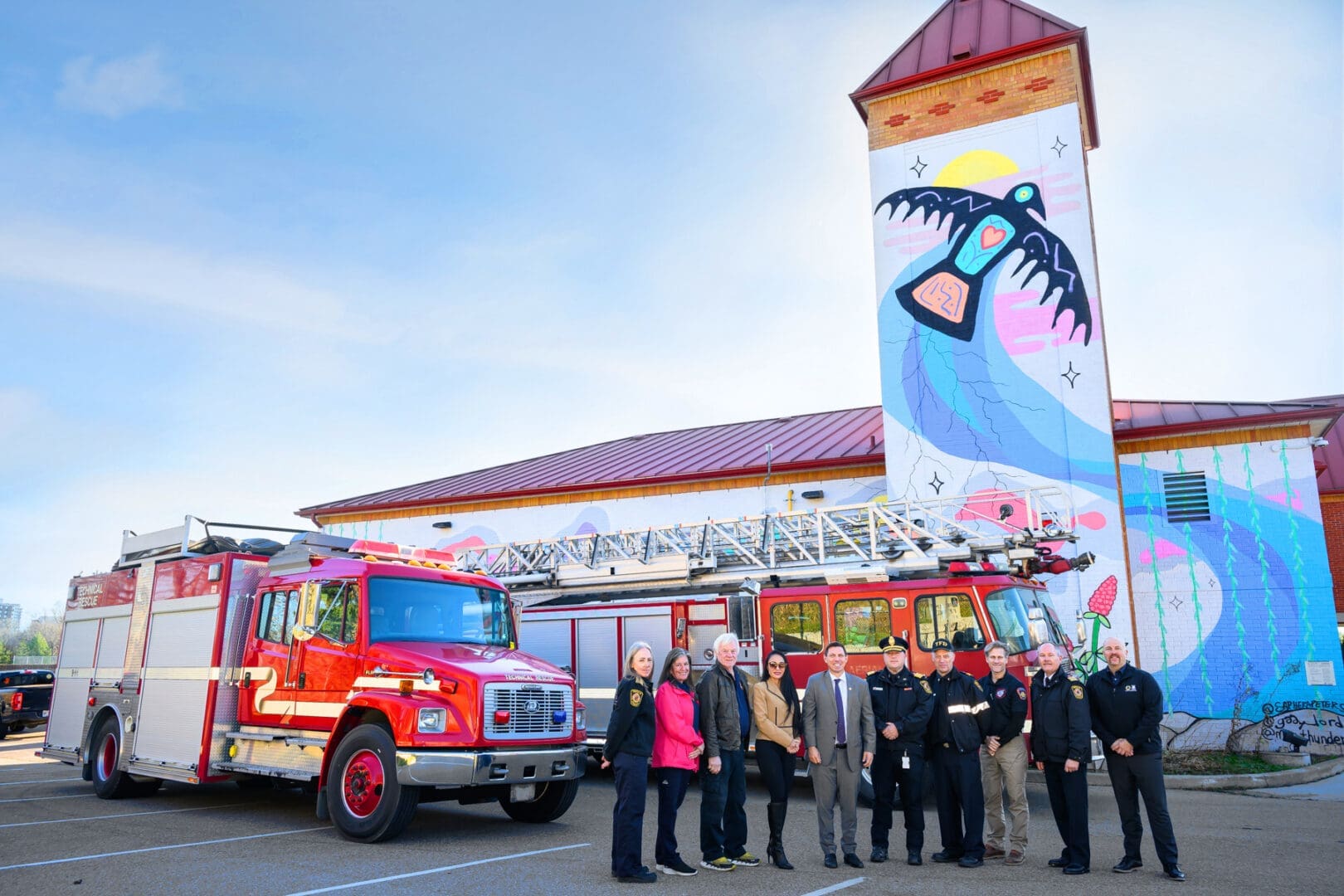 Fire Truck Donation Photos Herman Custodio © N 001135