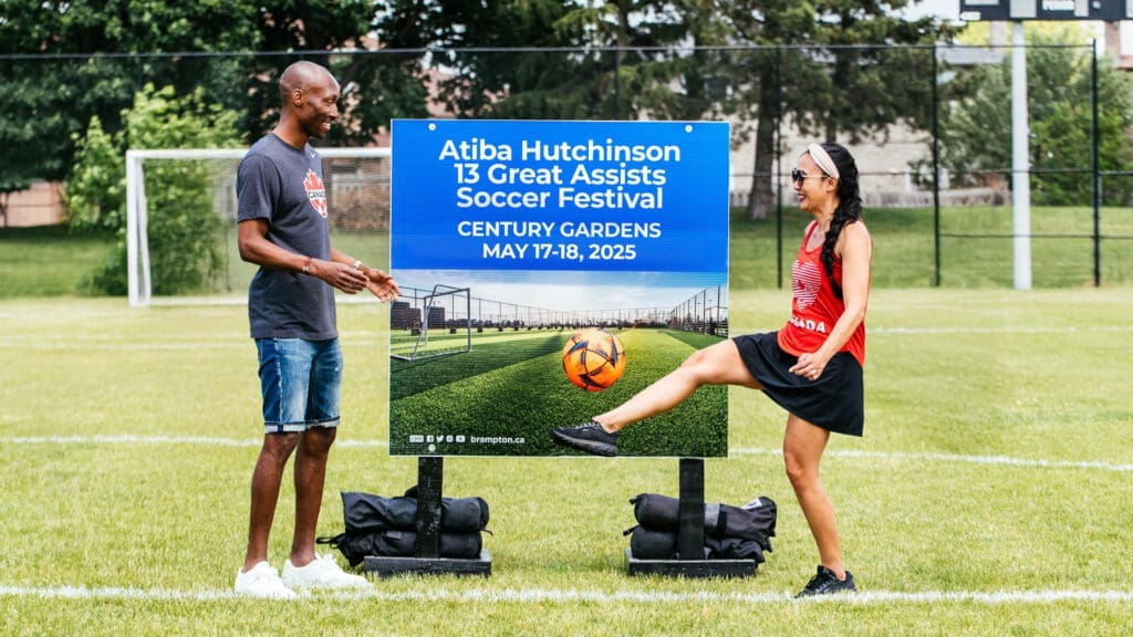 Sports legend hosts free youth soccer festival in Brampton