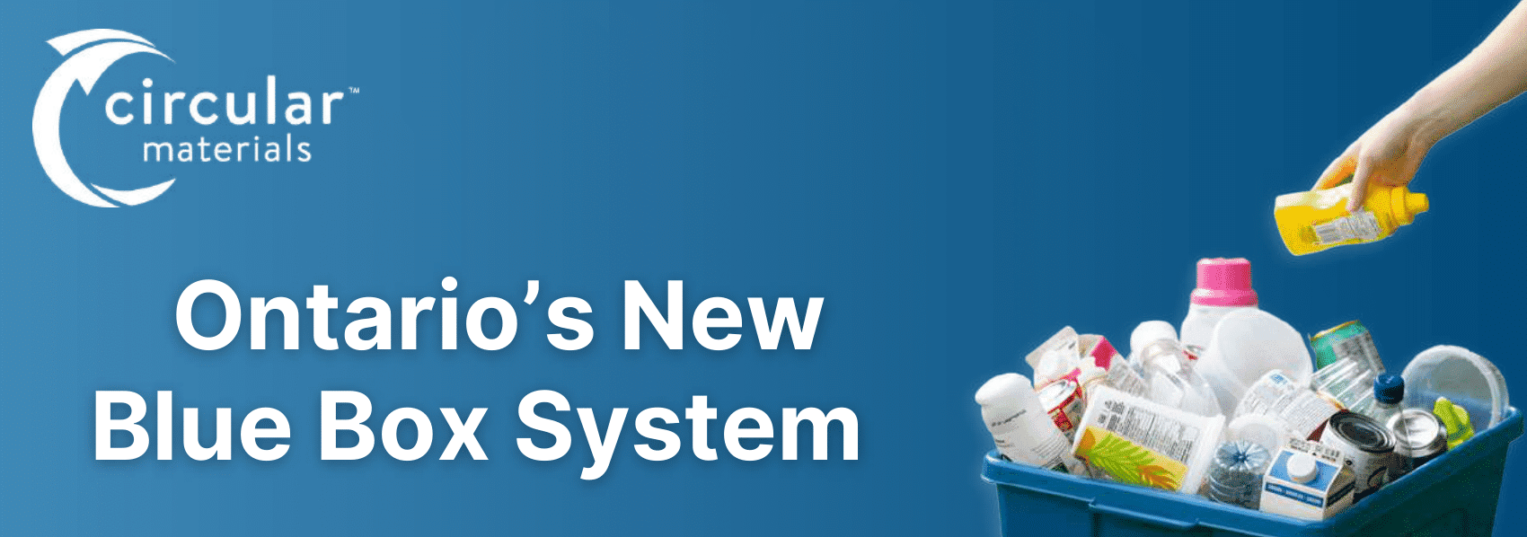 Ontario’s New Blue Box System: What Residents Need to Know