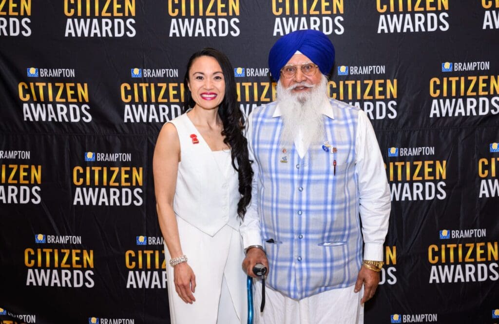 Rowena Santos, Regional Councillor Wards 1 & 5 Pictured With Honorees at the 2025 Citizen Awards Ceremony