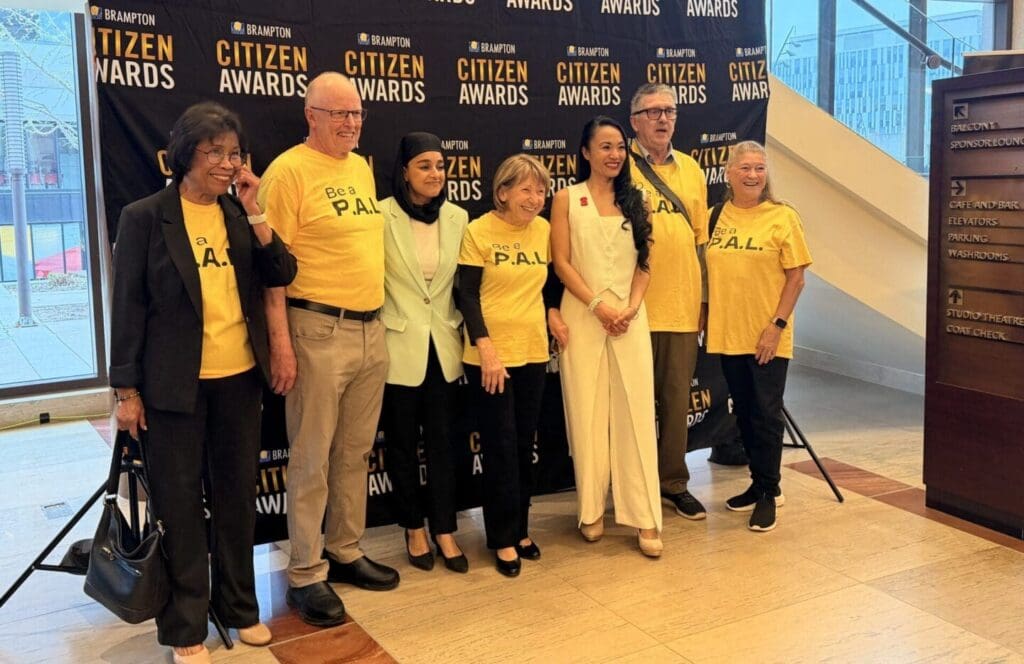 Rowena Santos, Regional Councillor Wards 1 & 5 Pictured With Honorees at the 2025 Citizen Awards Ceremony