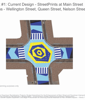 Attachment 1 Current Design StreetPrints At Main Street Intersections 1