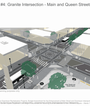 Attachment 4 Granite Intersection Main And Queen Streets (3D) 1